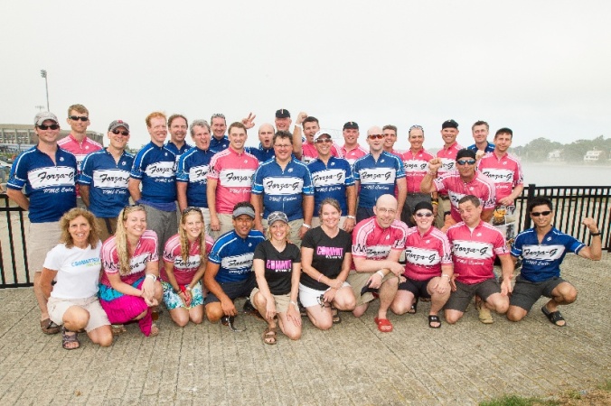 Here is our team photo from the 2012 ride in Bourne at the end of Day 1. 